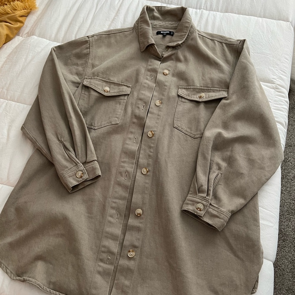 Missguided Button Up Jacket